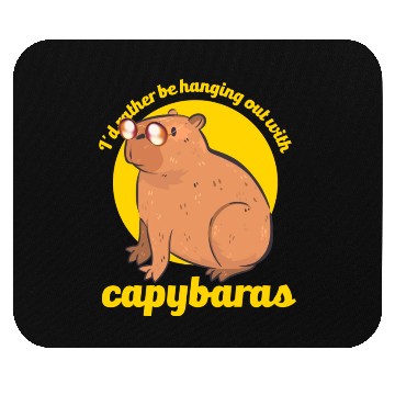 Discover Capybara Lover Rodent Animal Capybara Mouse Pads