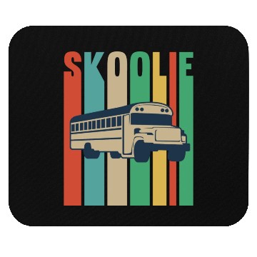 Discover Skoolie Design For A School Bus Lover Mouse Pads