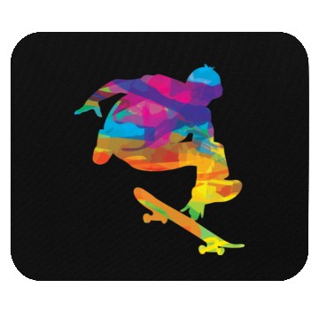 Discover Psychedelic Skateboard Mouse Pads