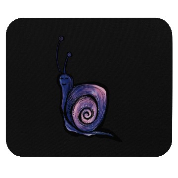 Discover Purple Snail Mouse Pads