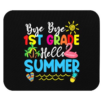 Discover Teacher Life Messy Bun Back To School - First Day Mouse Pads