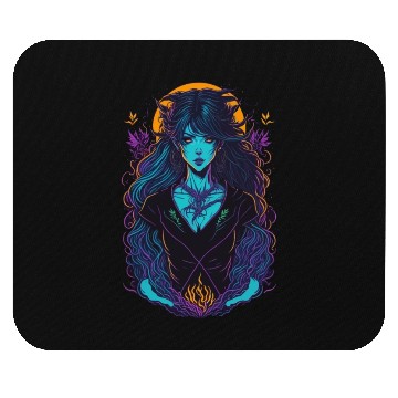 Discover Witch Girl Mouse Pads