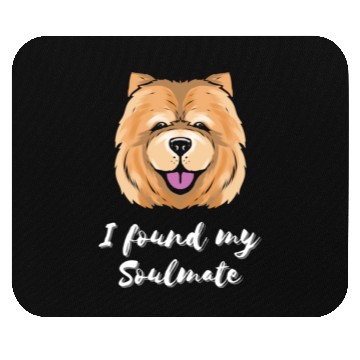Discover Chow Chow Dog Soulmate Puppy Dog Lover Mouse Pads