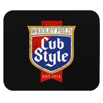 Discover Cub Style Vintage Chicago Mouse Pads