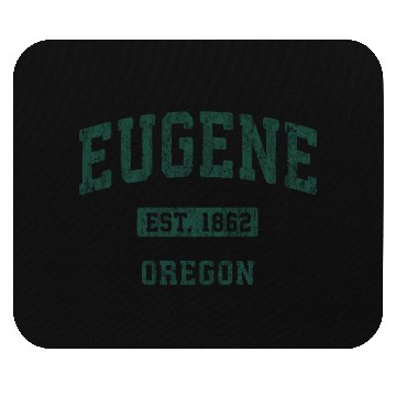 Discover Eugene Oregon Or Athletic Sports Mouse Pads