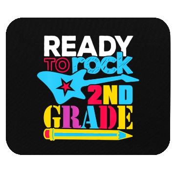 Discover Ready to Rock Second Grade 2nd Grade Back To Schoo Mouse Pads