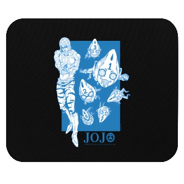 Discover Jojo'S Bizarre Adventure Mista Six Bullets Mouse Pads