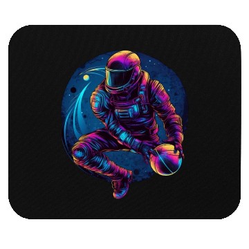 Discover Astronaut Basketball Mouse Pads