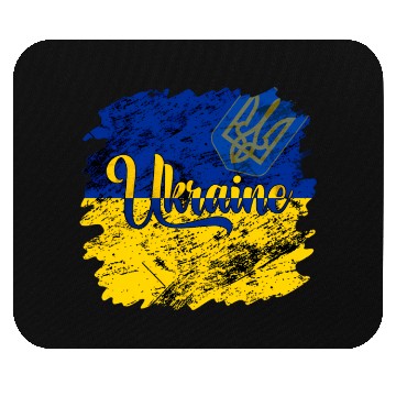 Discover Ukraine Ukrainian Flag I Stand With Ukraine Pride Mouse Pads