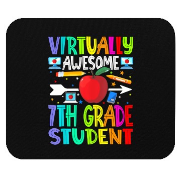 Discover Virtually Awesome 7th Grade Student Back To School Mouse Pads