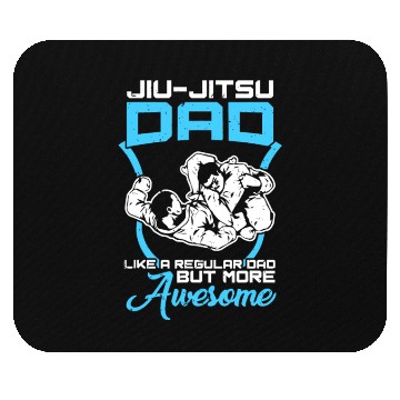 Discover Jiu-Jitsu Dad Athletic Rollinggrapplingmixed marti Mouse Pads