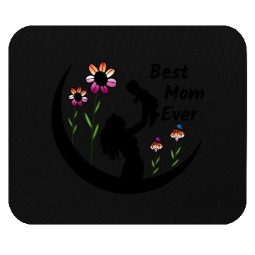 Discover LGBTQ Mother's Day, Best Mom Ever, Lesbian Flag Mouse Pads