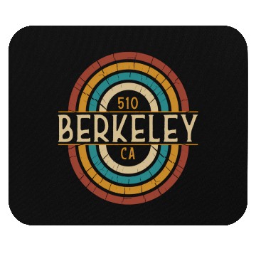 Discover Berkeley Area Code 510 Residents State California Mouse Pads