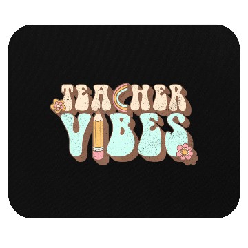 Discover Teacher Vibes Back To School Teacher Mouse Pads