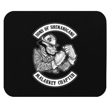 Discover Irish Pride Sons Of Shenanigans Malarkey Chapter Mouse Pads