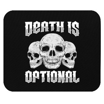 Discover Necromancy Death Is Optional Necromancer Mouse Pads