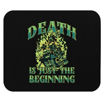 Discover Necromancy Death Is Just The Beginning Necromancer Mouse Pads