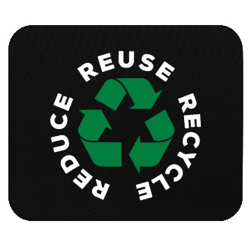 Discover Reduce Reuse Recycle World Environment Day Gift Mouse Pads