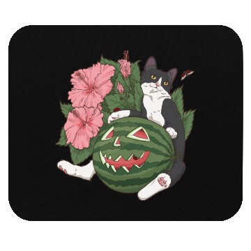 Discover Summer Halloween Cat Mouse Pads