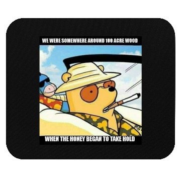 Discover Can't stop here, its pooh country Mouse Pads