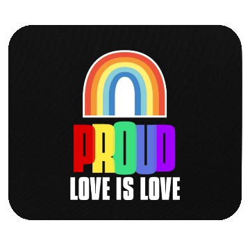 Discover Proud LGBT Mouse Pads Love is Love Mouse Pads LGBT Pride