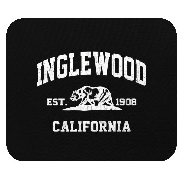 Discover Inglewood California Ca State Athletic Style Mouse Pads