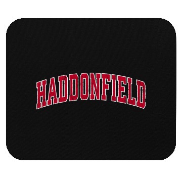 Discover Haddonfield New Jersey Nj Sports Red Mouse Pads