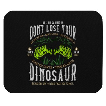Discover Don'T Lose Your Dinosaur Step Brothers Mouse Pads