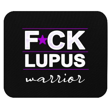 Discover Fuck Lupus Warrior Mouse Pads