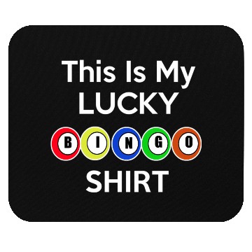 Discover Lucky Bingo For Bingo Players Mouse Pads