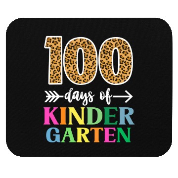 Discover 100 Days Of Kindergarten School Teacher Smarter Mouse Pads