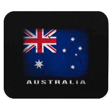Discover Australian Flag Australia Love Mouse Pads