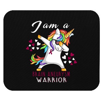 Discover Uorn I Am A Brain Aneurysm Warrior Mouse Pads
