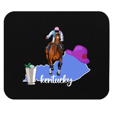 Discover Kentucky Horse Racing Derby Py Mouse Pads