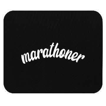 Discover Marathoner Running Super Power Running Men'S Mouse Pads