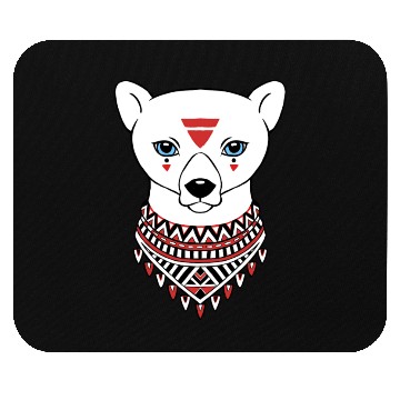 Discover Tribal Bear Mouse Pads
