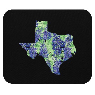 Discover Tx Bluebonnet Texas Native Bluebonnets Mouse Pads