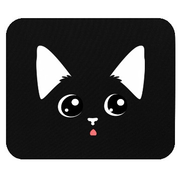 Discover Sweet Kitten Face Cat Mom Cat Dad Mouse Pads
