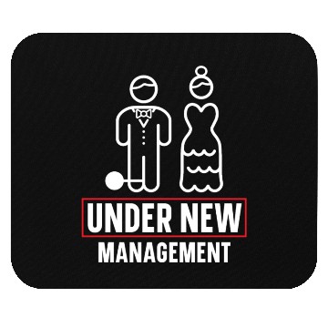 Discover Bride And Groom Wedding Day Marriage Just Married Mouse Pads