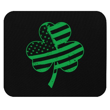 Discover Irish American Flag Shamrock For Mouse Pads