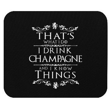 Discover Champagne Champagne Champagne Mouse Pads