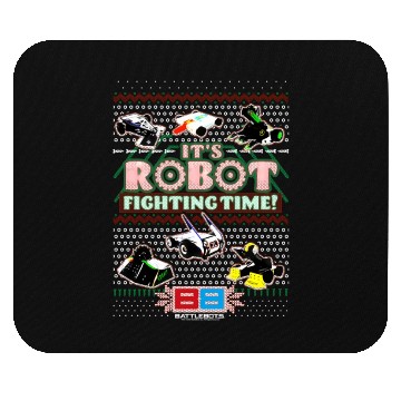 Discover Battlebots It'S Robot Fighting Time Ugly Mouse Pads