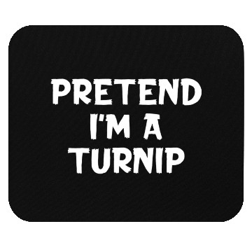 Discover Pretend I'M A Turnip Lazy Halloween Party Mouse Pads