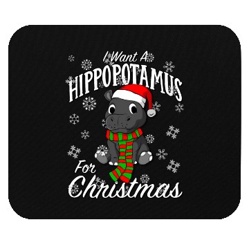 Discover I Want A Hippopotamus For Hippo Mouse Pads