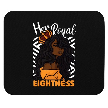 Discover Her Royal Eightness 8Th Mouse Pads