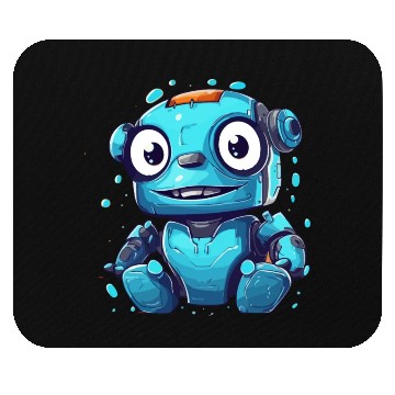 Discover Rescue robot Mouse Pads
