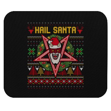 Discover Hail Santa Weird Mouse Pads