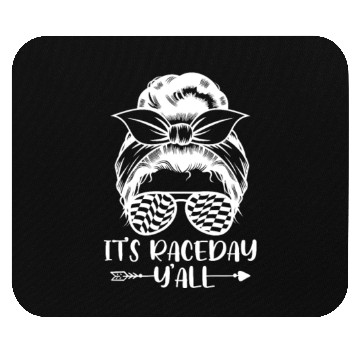 Discover It's Race Day Y'All Mouse Pads