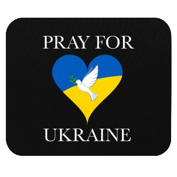 Discover Pray For Ukraine Mouse Pads