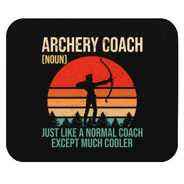 Discover Archery Coach Definition Archery Mouse Pads